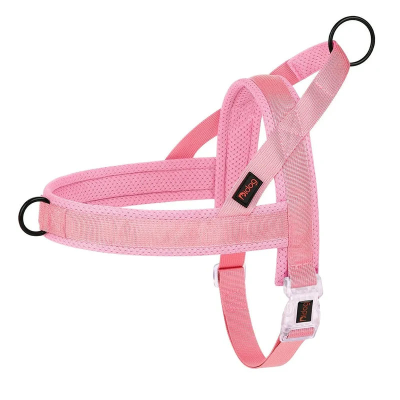 Harnais Nylon Réglable Anti-Traction Molosse Sportif