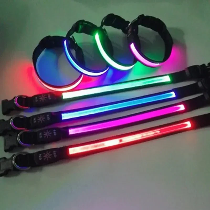 Collier Lumineux LED Rechargeable Sécurité Nocturne