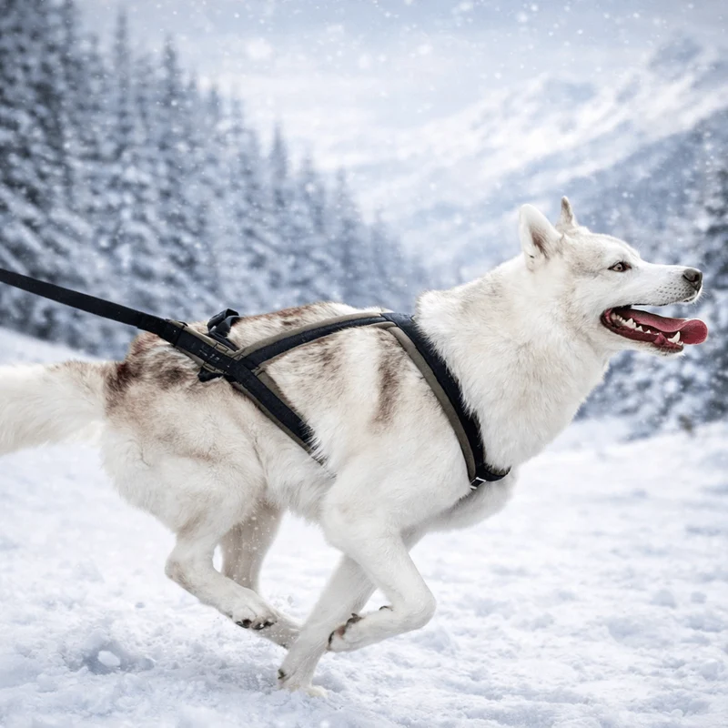 Harnais Canicross Nylon Renforcé Gros Chien
