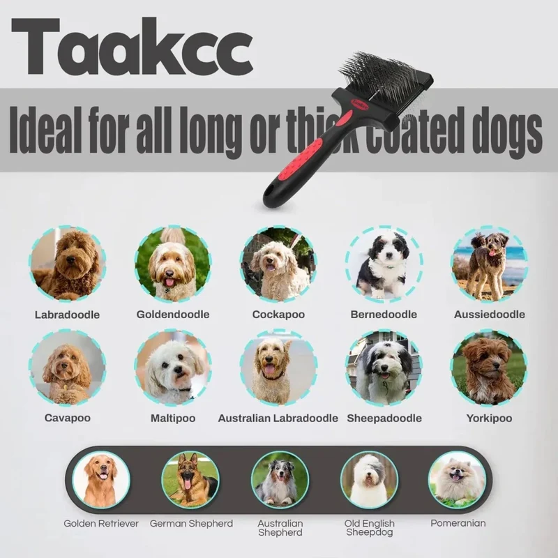 Brosse Carde Double Face Gros Chien