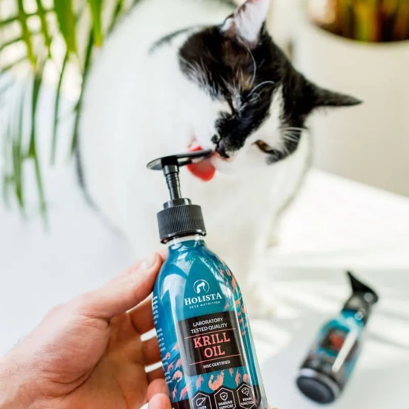 HUILE DE KRILL POUR CHIEN ET CHAT