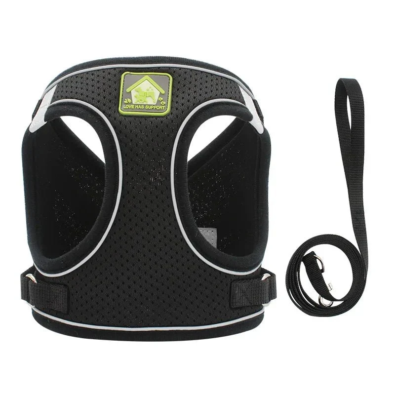 Harnais Petit Chien 4kg Réglable Respirant
