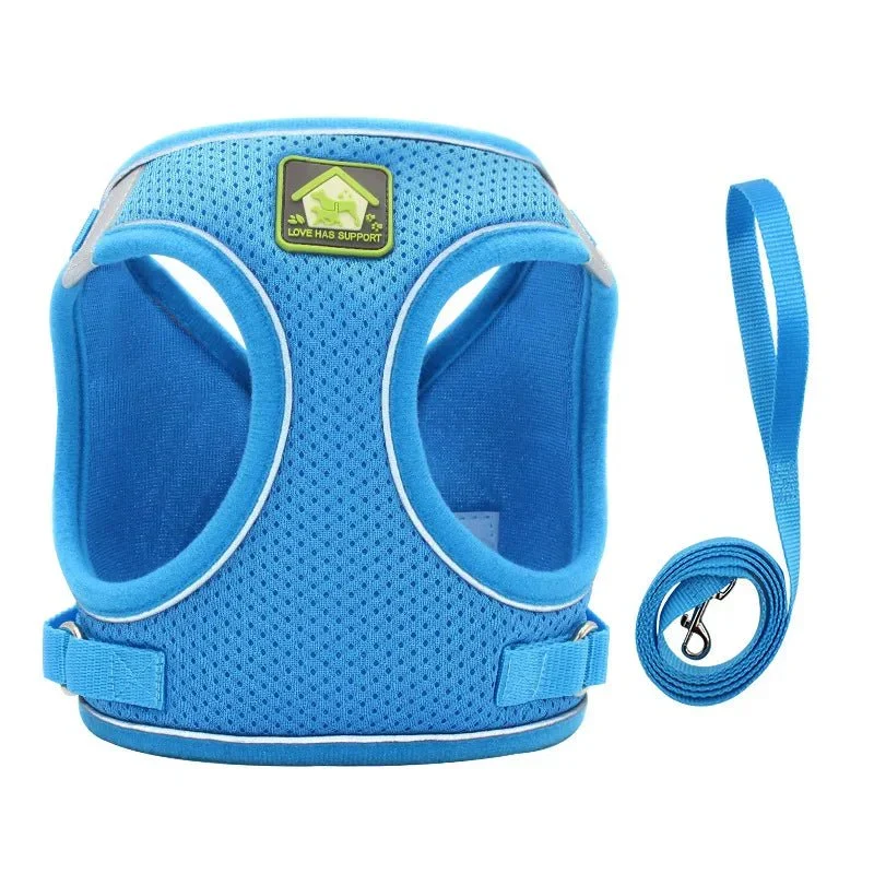 Harnais Petit Chien 4kg Réglable Respirant