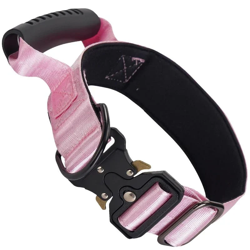 Collier Poignée Contrôle Gros Chien Tactique