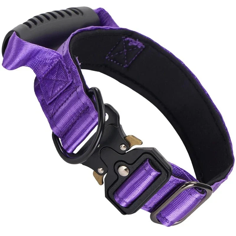 Collier Poignée Contrôle Gros Chien Tactique
