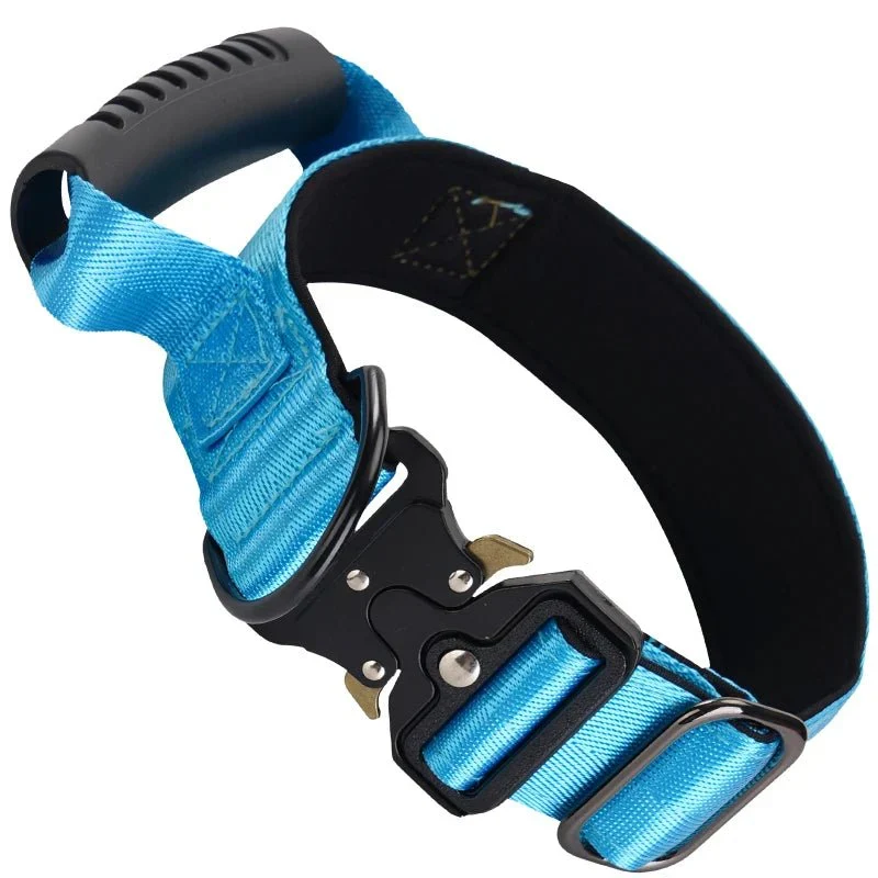Collier Poignée Contrôle Gros Chien Tactique