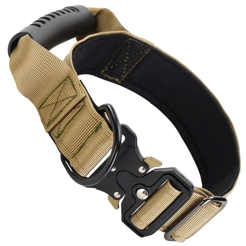Collier Poignée Contrôle Gros Chien Tactique