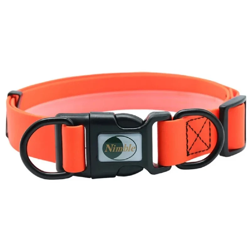 Collier Biothane Étanche Réglable Gros Chien