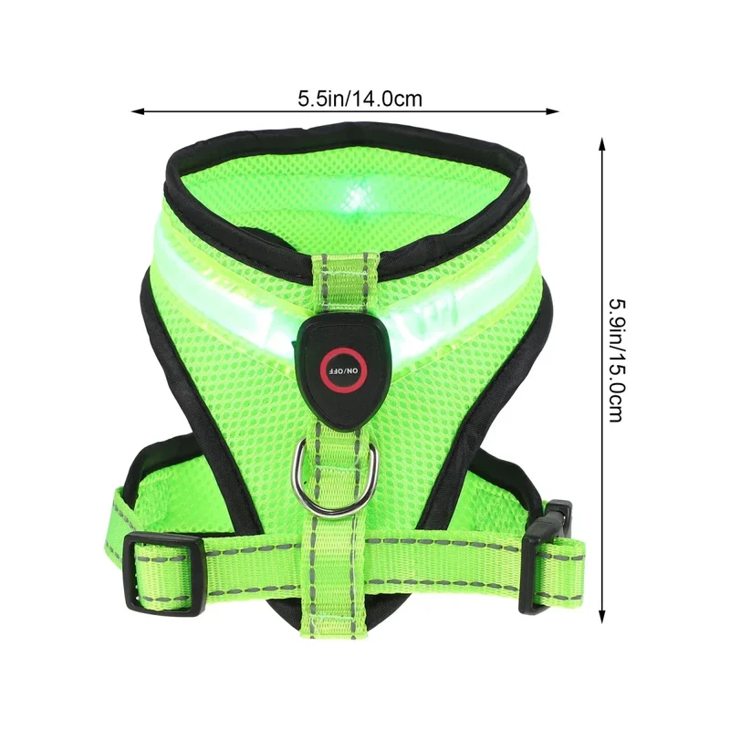 Harnais LED Rechargeable Petit Molosse