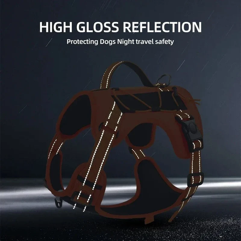 Harnais Anti-Traction Réglable Confortable Molosse