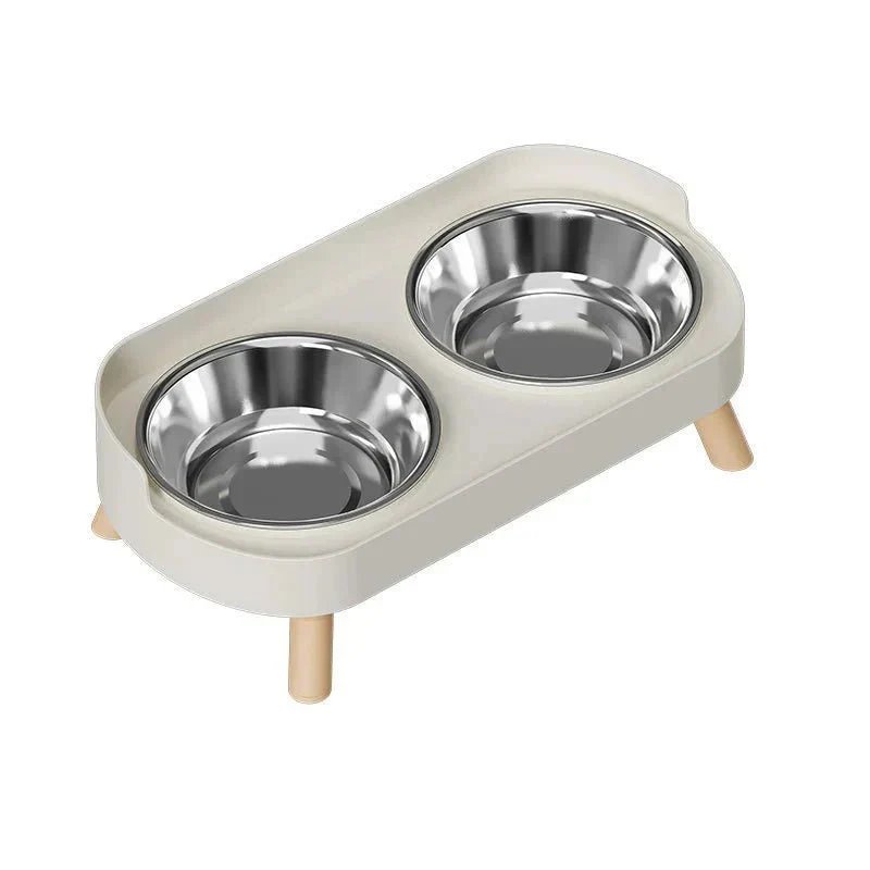 Gamelle Double Inox Gros Chien Antidérapante
