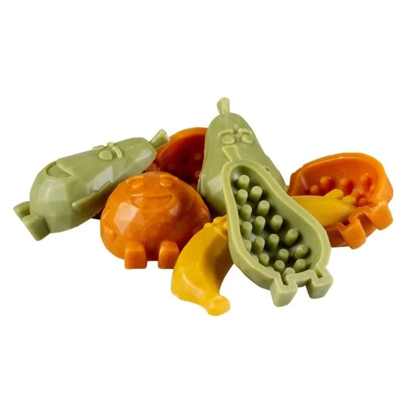 FRIANDISE DENTAIRE À MÂCHER POUR CHIEN - FRUIT (2 TAILLES DISPO )🍌🍑🍐