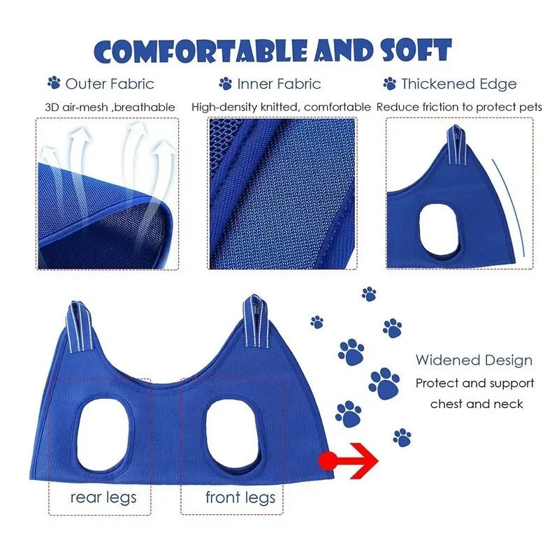 Harnais Filet Lavage Bain Gros Chien