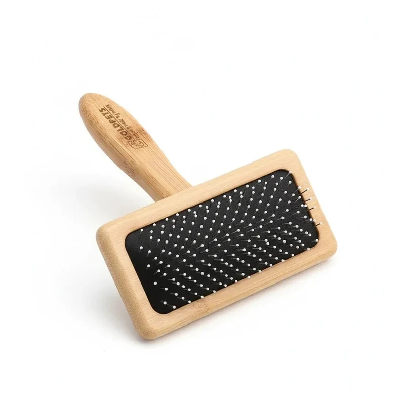 Brosse Pneumatique Bois Bambou Gros Chien