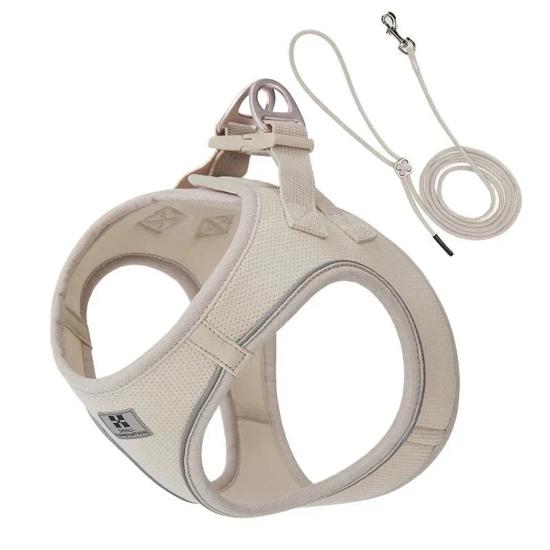 Set Harnais Laisse Chiot Nylon Respirant