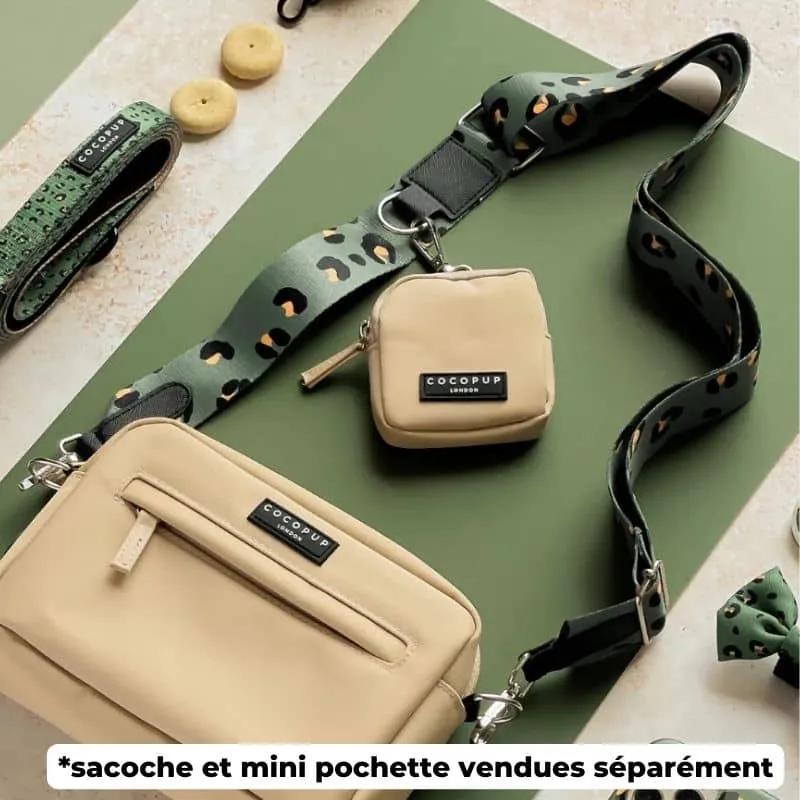 ANSE POUR SACOCHE - LÉOPARD KAKI