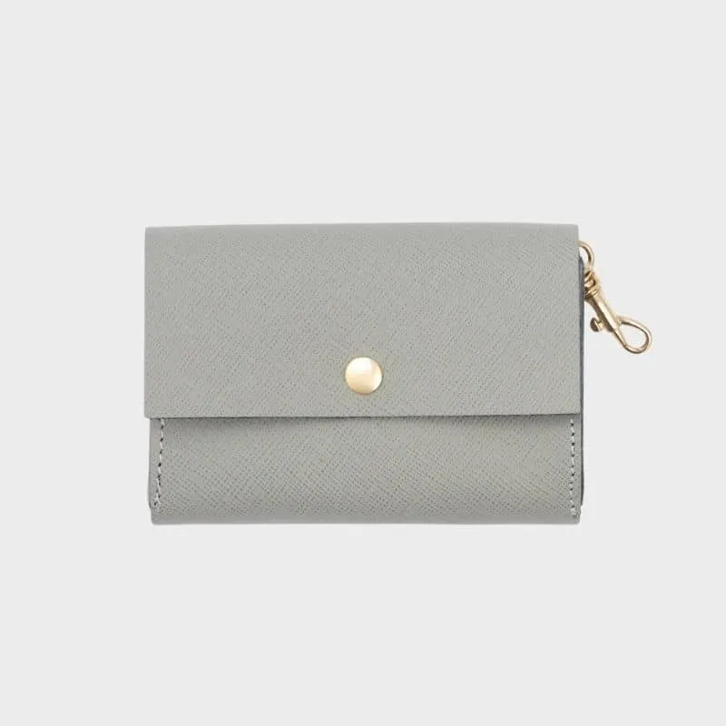 DISTRIBUTEUR DE SACS À DÉJECTION EN CUIR - GRIS