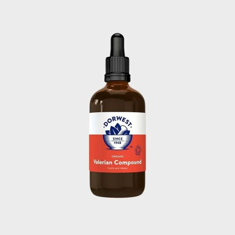 EXTRAIT NATUREL DE VALÉRIANE CONTRE LE STRESS - POUR CHIEN ET CHAT ANXIEUX