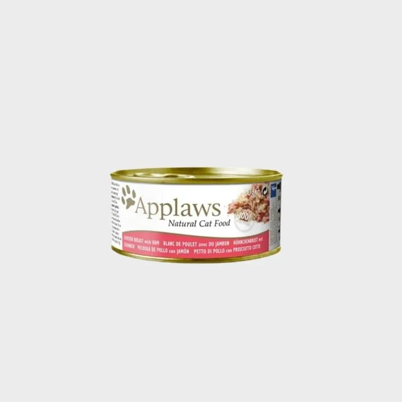 PÂTÉE COMPLÉMENTAIRE POUR CHAT - BLANC DE POULET ET JAMBON