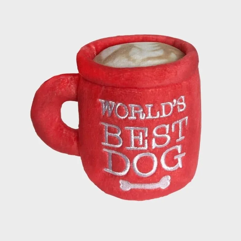PELUCHE POUR CHIEN - MUG CAFÉ LATTE ☕ (2 TAILLES DISPO)