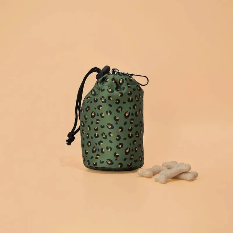 POCHETTE POUR LES FRIANDISES - LÉOPARD KAKI