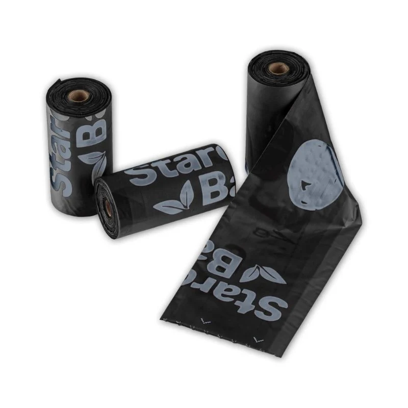 💩 BOITE DE 8 ROULEAUX DE SACS À DÉJECTIONS COMPOSTABLES POUR CHIEN (120 SACS) - 5 COULEURS DISPOS