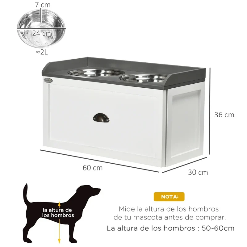 Gamelle XXL Surélevée Gros Chien Puissant
