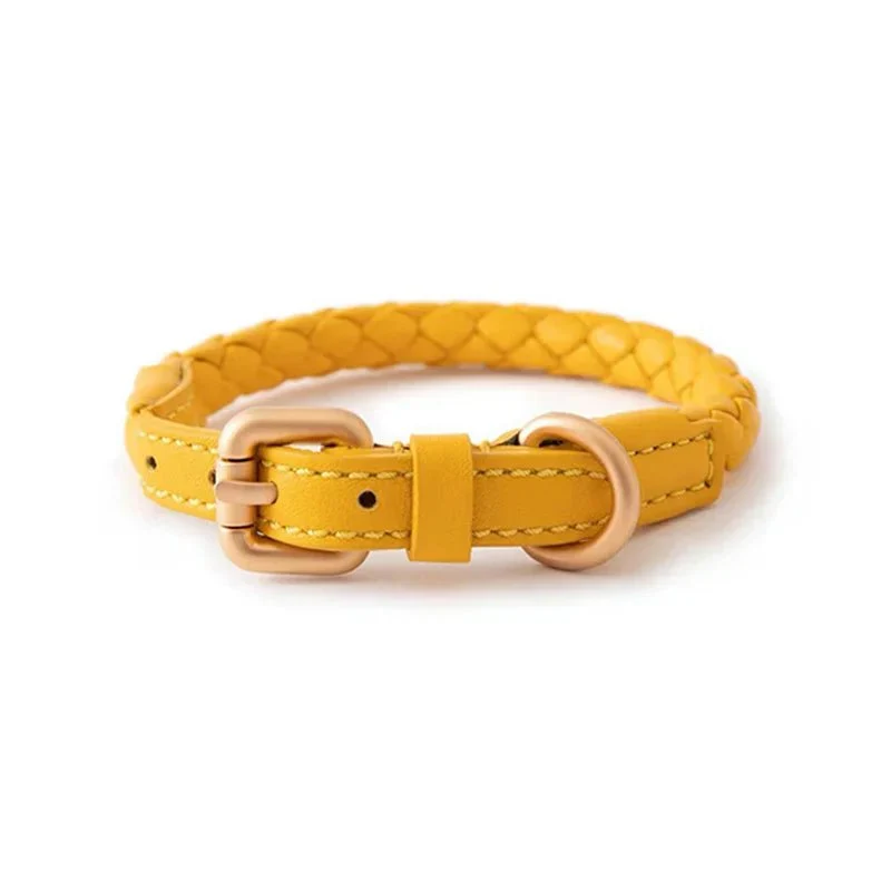 Collier Cuir Rond Sellerie Molosse