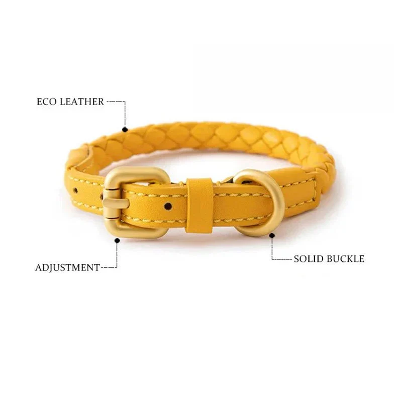 Collier Cuir Rond Sellerie Molosse