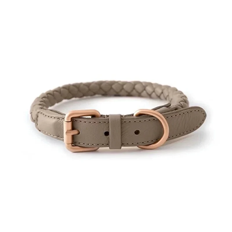 Collier Cuir Rond Sellerie Molosse