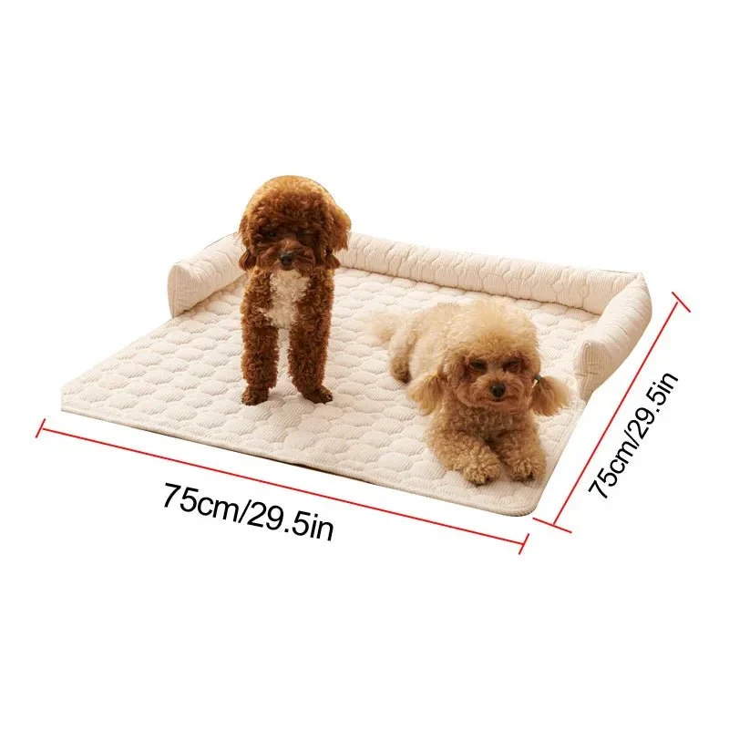 Protège-Canapé Antidérapant Chien 75cm