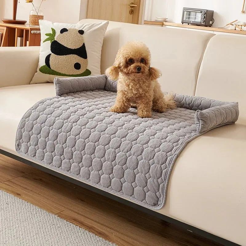 Protège-Canapé Antidérapant Chien 75cm