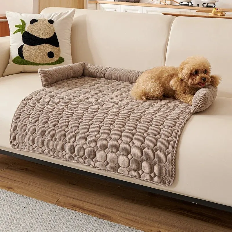 Protège-Canapé Antidérapant Chien 75cm