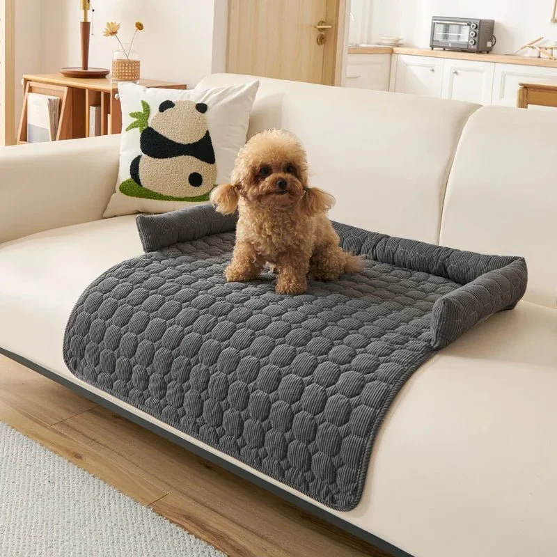Protège-Canapé Antidérapant Chien 75cm