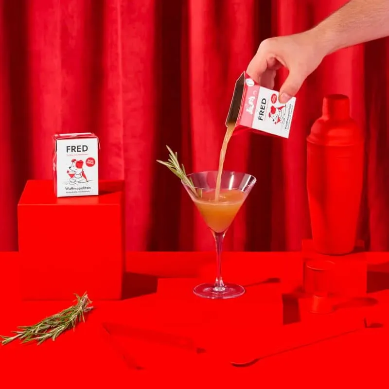 BOISSON POUR CHIEN - WUFFMOPOLITAN * BOUILLON DE BOEUF