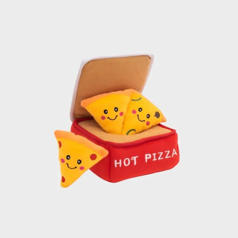JOUET D’OCCUPATION INTERACTIF POUR CHIEN - BOITE À PIZZA 🍕