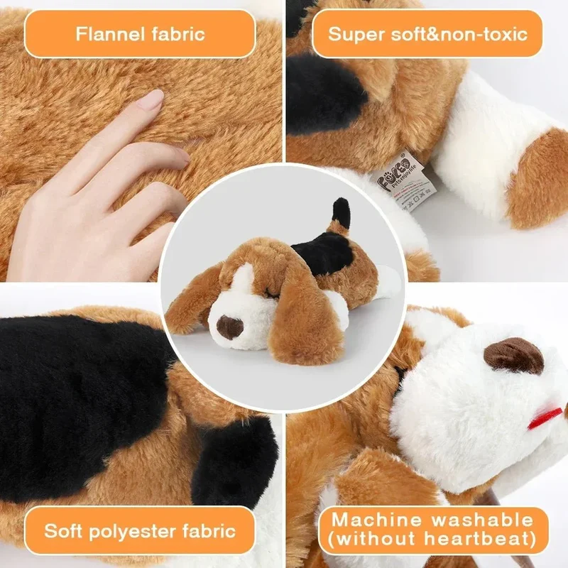 Jouet Apaisant Battement Coeur Chiot