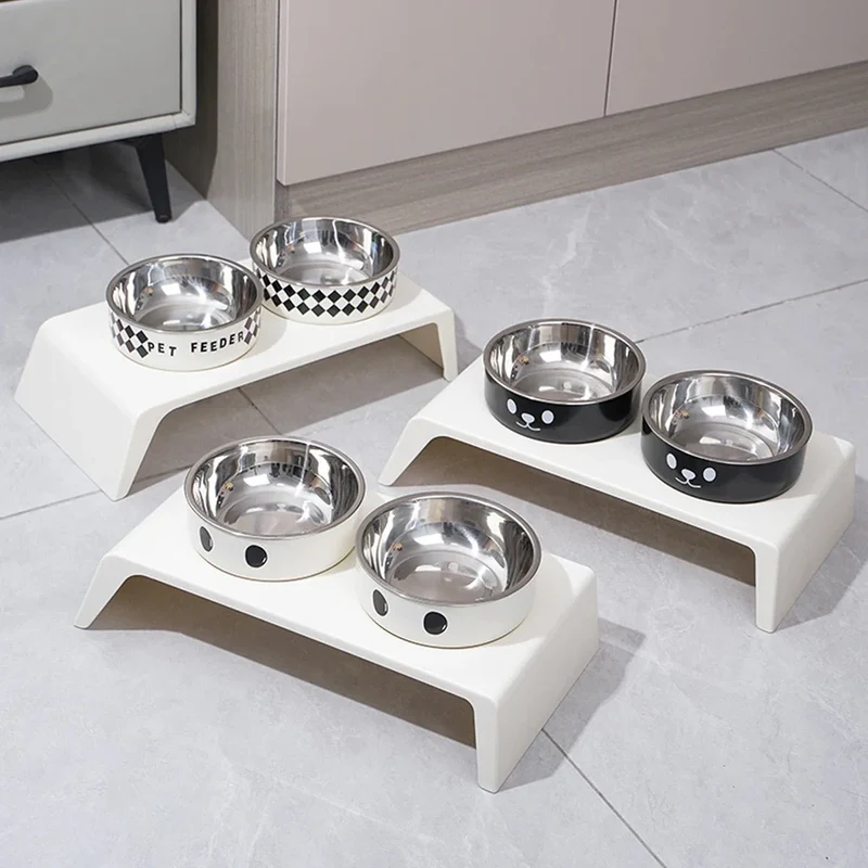 Support Gamelle Surélevé Double Bol Gros Chien