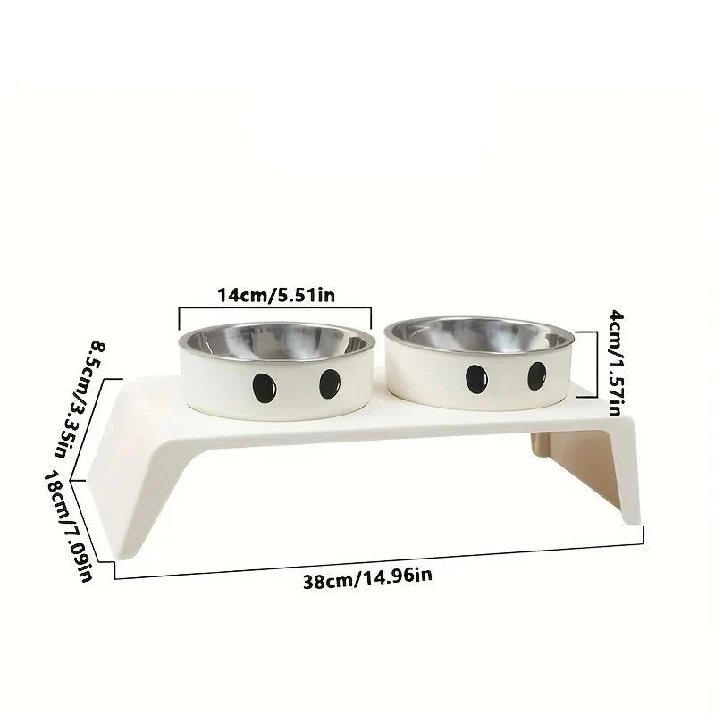 Support Gamelle Surélevé Double Bol Gros Chien
