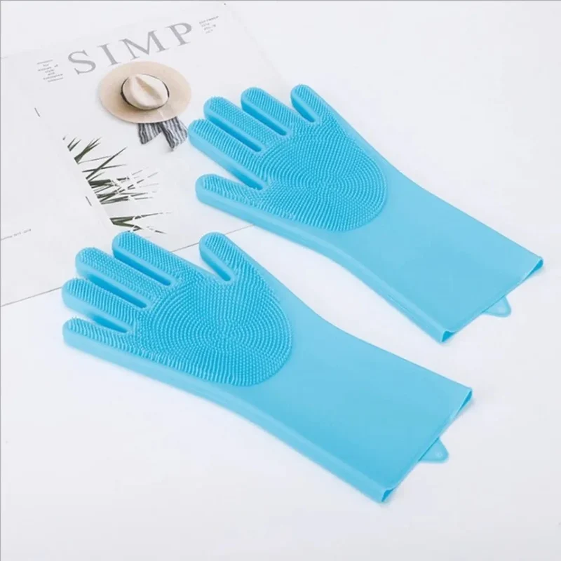 Gants Brosse Toilettage Silicone Gros Chien