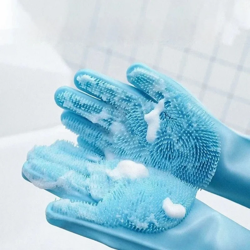 Gants Brosse Toilettage Silicone Gros Chien