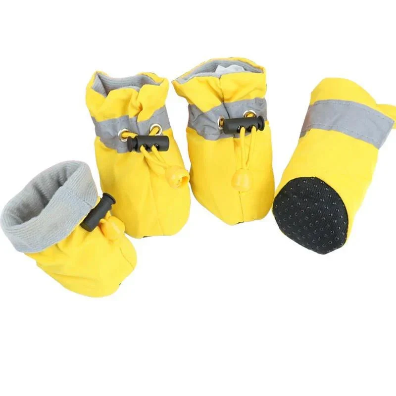 Bottes Fourrées Hiver Antidérapantes Chien