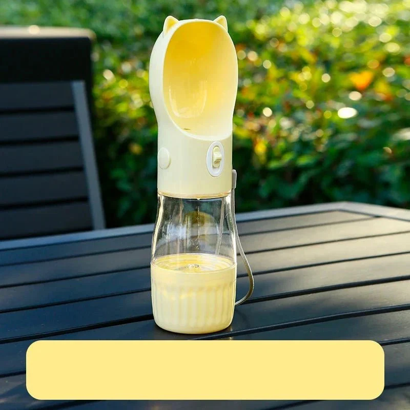 Gourde 2en1 Eau Friandises Gros Chien