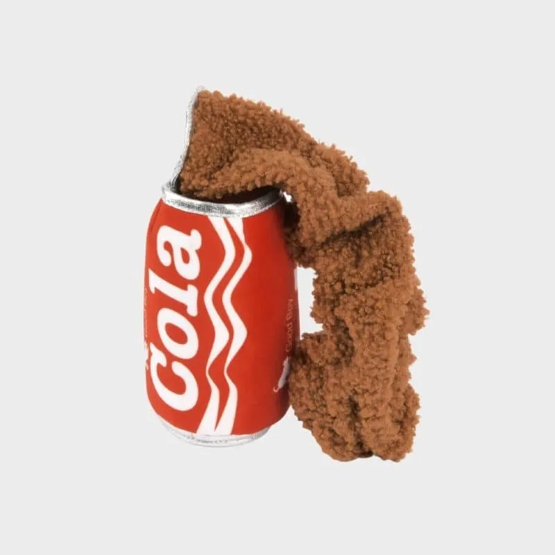 PELUCHE POUR CHIEN - CANETTE DE COLA (2 TAILLES DISPO)