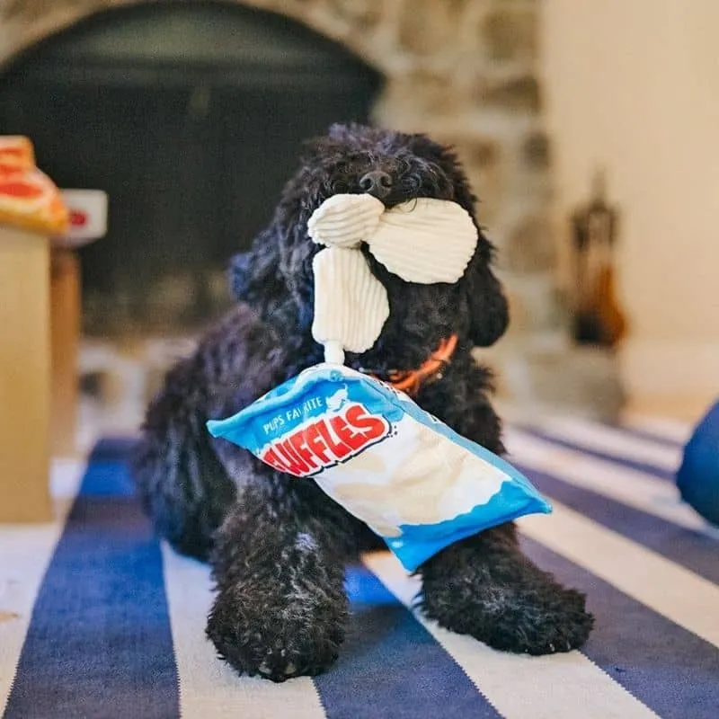 PELUCHE POUR CHIEN - PAQUET DE CHIPS (2 TAILLES DISPO)
