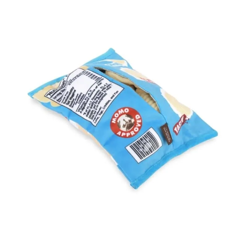 PELUCHE POUR CHIEN - PAQUET DE CHIPS (2 TAILLES DISPO)