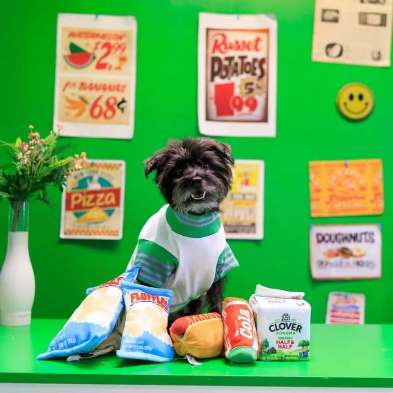 PELUCHE POUR CHIEN - PAQUET DE CHIPS (2 TAILLES DISPO)