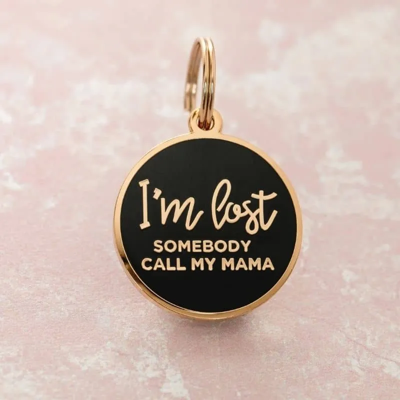 MÉDAILLE POUR CHIEN - I'M LOST SOMEBODY CALL MY MAMA 😱