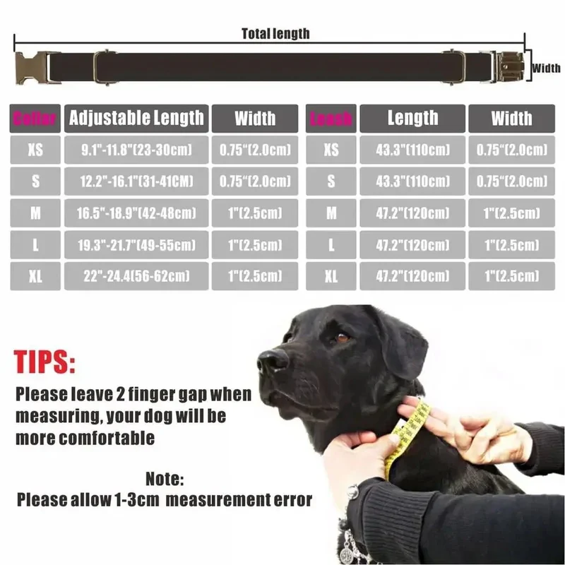 Collier Léopard Réglable Chien Tendance