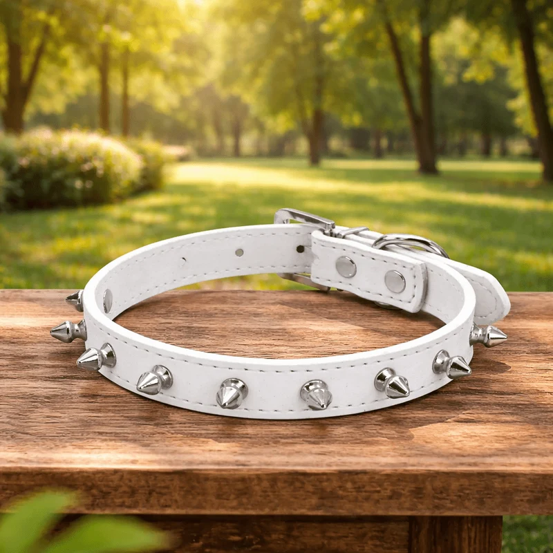 Collier Cuir Camel Gros Chien Réglable